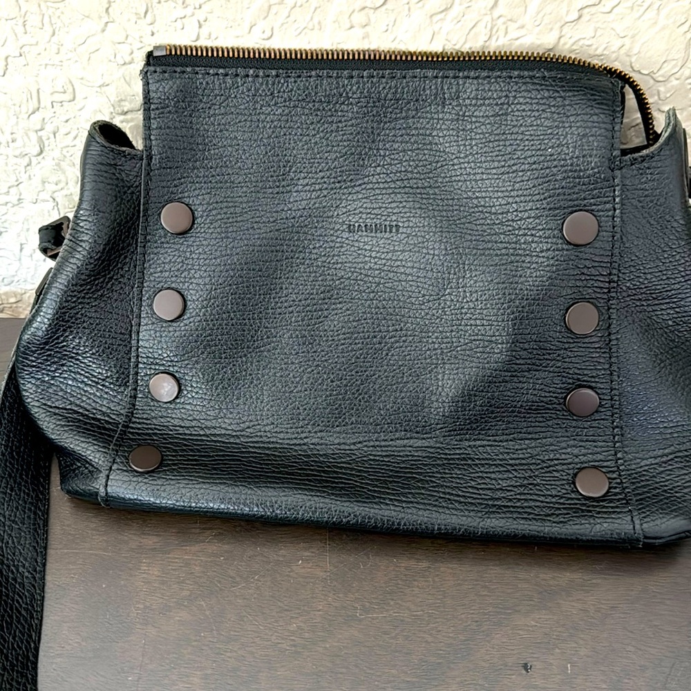 Hammitt Bryant crossbody gently used Gunmetal rivets are in good condition.